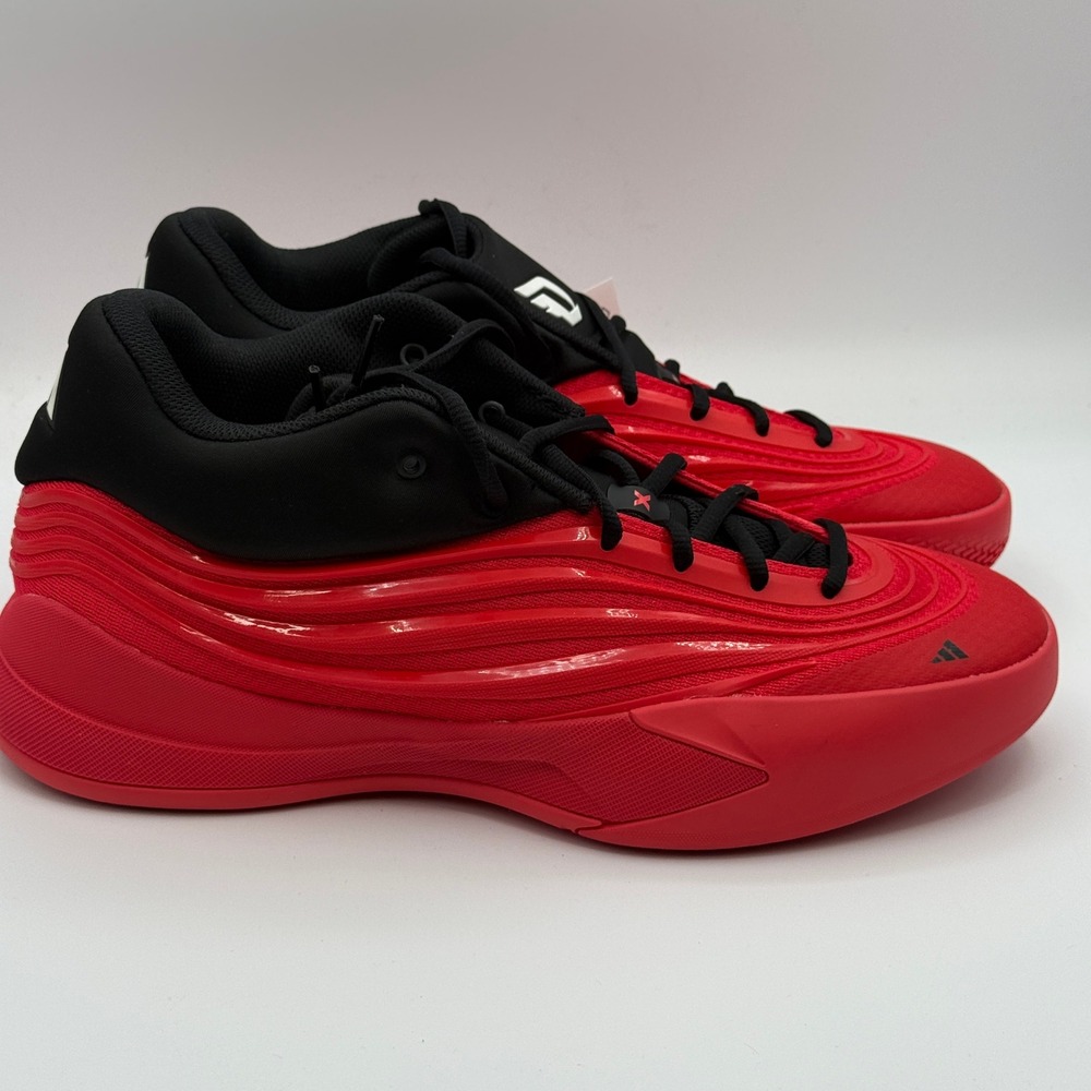 Adidas Dame X Shoes Mens Size 10.5 Red Black Basketball JP6093